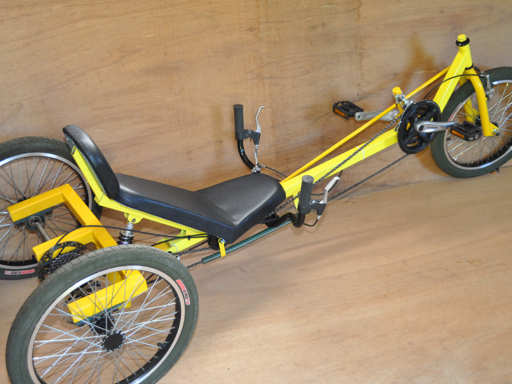 Aurora Suspension Trike - under seat steering